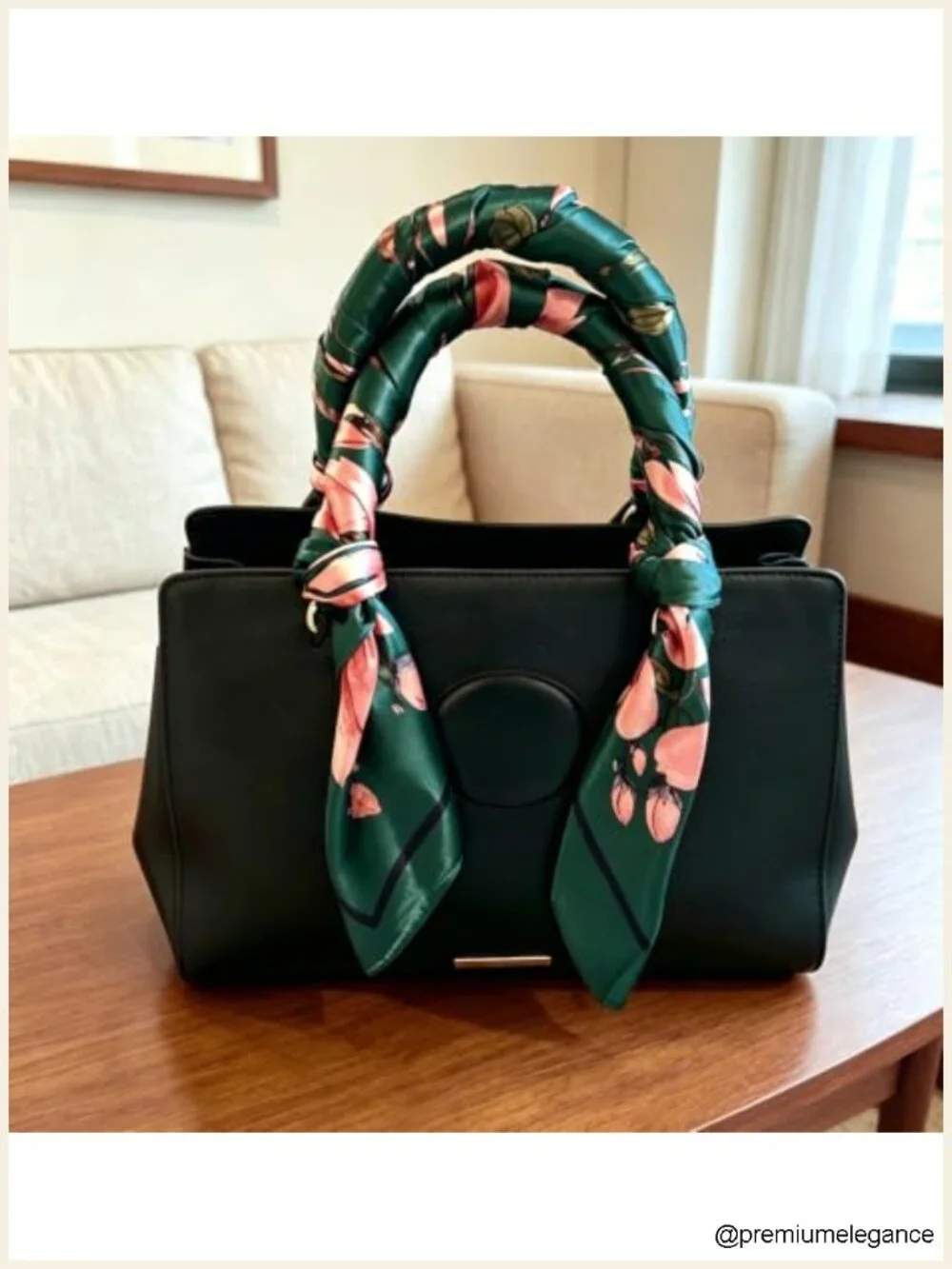 Satin Head Scarf for Women Silk Like Hair Scarf 35x35